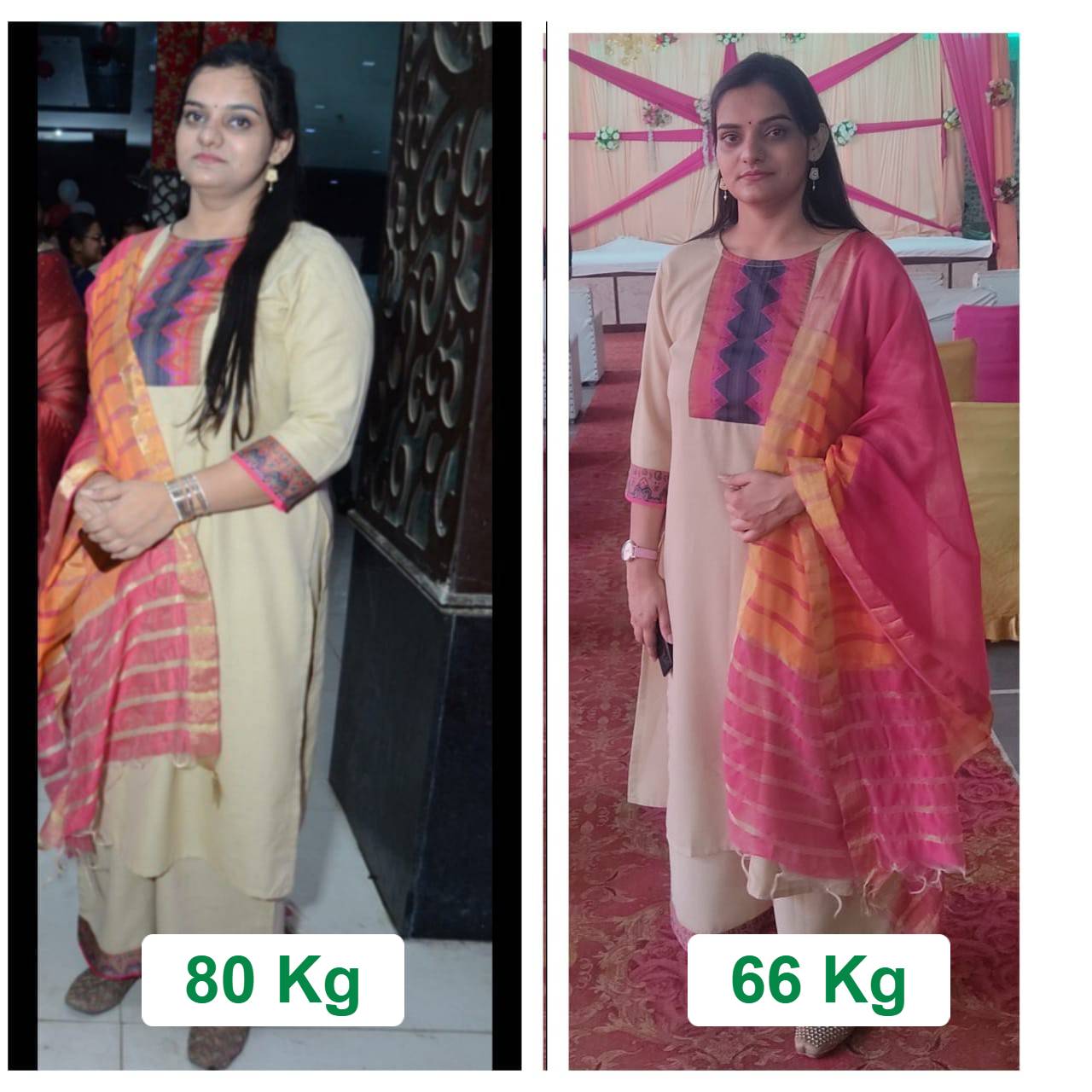 After 3 months journey: 14kg Down, Confidence Up!