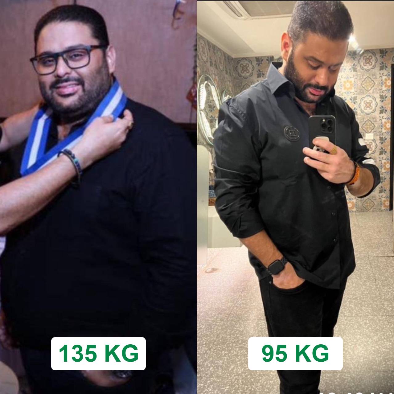 Ricky Singh astonishing transformation