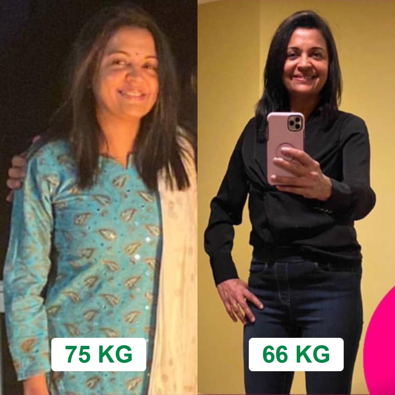 Supriya struggling with pre-menopause symptoms and unexplained weight gain
